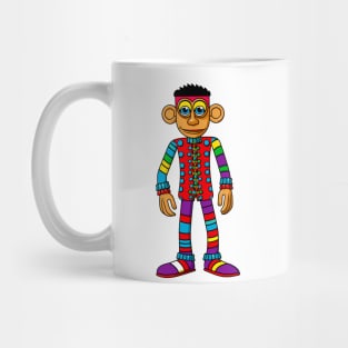 Cute funny big ears character Mug